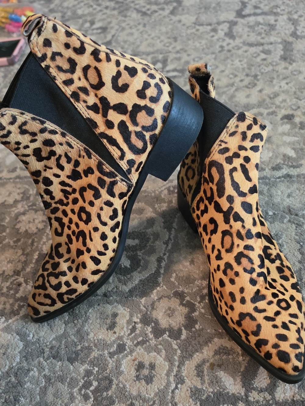 Steve Madden Leopard Boots